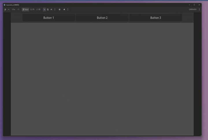 Burger menu responding to breakpoints